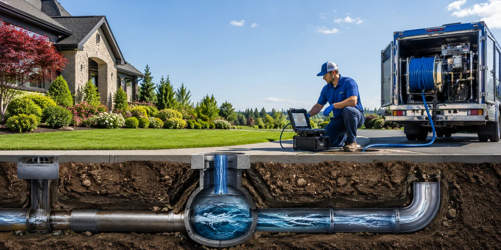 Drainage restoration information for Sharpsville, PA